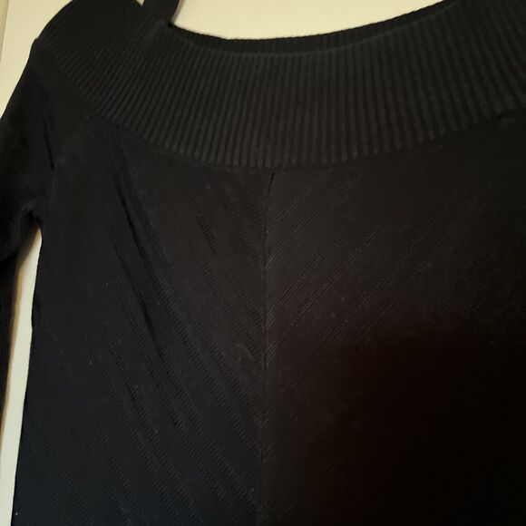 White House Black Market Sweater Dress Cotton stretch Knit Mini size XS - Picture 3 of 11